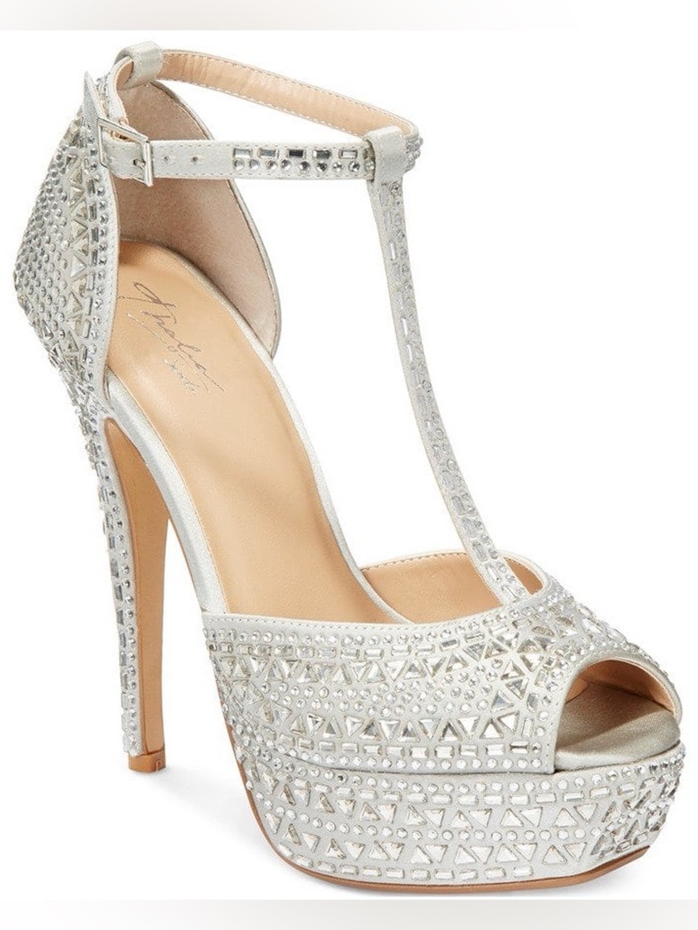 Embellished Platform Pumps